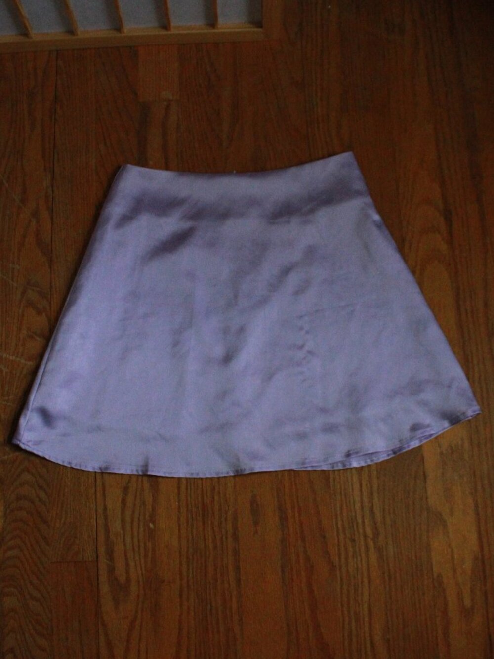 Lyaner Satin Mini Skirt